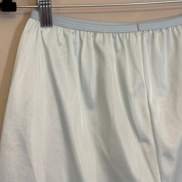 Vintage Luxer Dame Pettipant Tap Boy Shorts 7 White Satin Lingerie Underwear USA - Picture 4 of 6